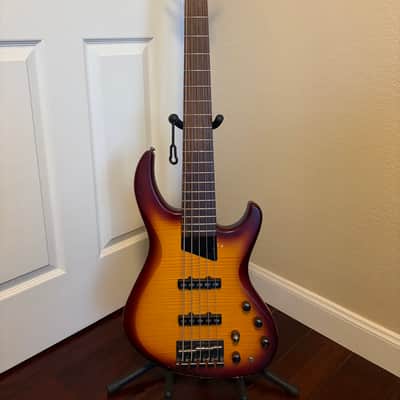 MTD Kingston Saratoga Deluxe 5 with Laurel Fretboard 2020 - Present - Deep Cherry Burst image 1