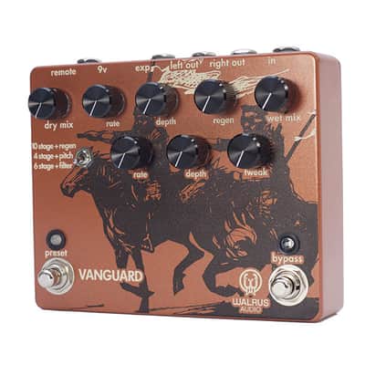 Walrus Audio Vanguard Dual Phase Guitar Effect Pedal image 3