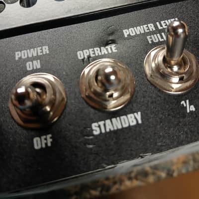 EVH 5150 III LBX 2-Channel 15-Watt Guitar Amp Head 2010s - Black with White Control Panel image 8