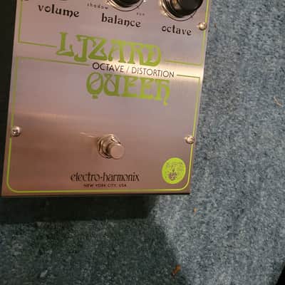 Electro-Harmonix / JHS "Big Box" Lizard Queen Octave Fuzz 2023 - Silver / Green image 1