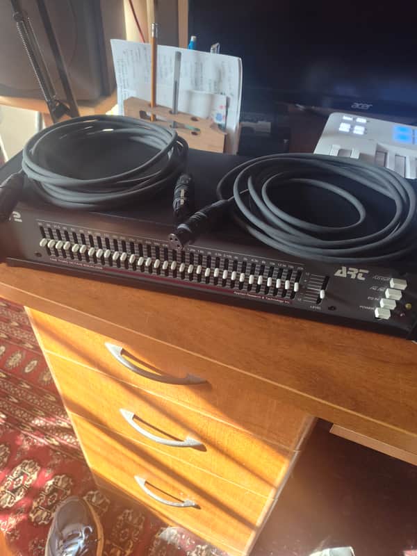 ART 172, One Third Octave Equalizer, 31 Band Graphic Eq, Low Cut image 1