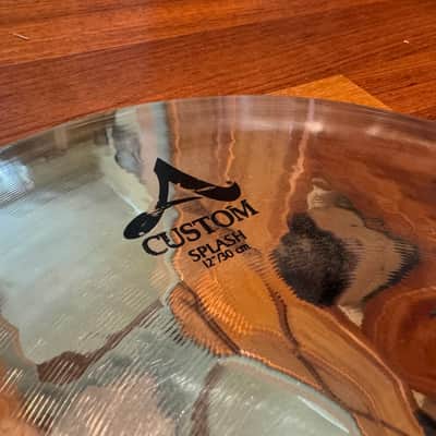 Zildjian 12" A Custom Splash Cymbal 1993 - Present - Brilliant image 4