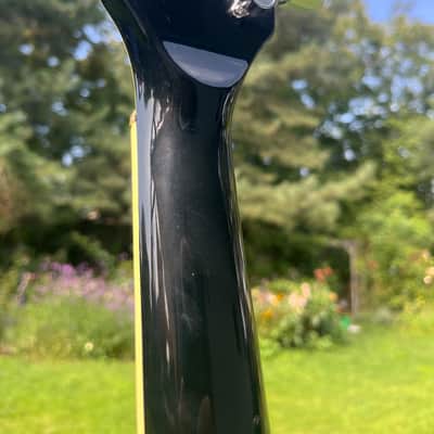 Vintage Black Beauty LP John Sykes Signature Fresher FL550 Greco K*ller? Made in Japan, 1984. image 8