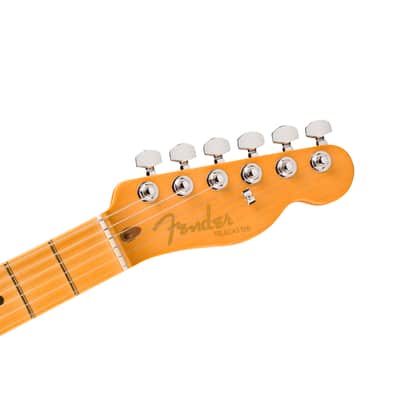 Fender American Ultra II Telecaster Maple Neck Sinister Red with Case image 5
