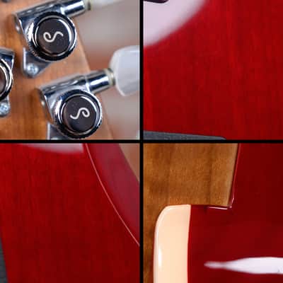Ernie Ball Music Man Willcutt Limited Axis Super Sport HH Quilted Maple Top Lava Burst 2019 w/OHSC image 12