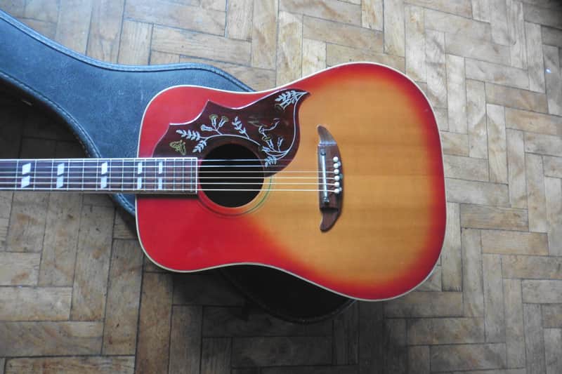 ♪Kiso Suzuki Humming bird 9507試作？ADJ♪ 1974 (Pre lawsuit Era) Kiso Suzuki 9507 Hummingbird Acoustic