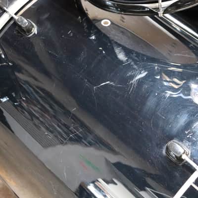 DDrum 7pc Diablo Double Bass Drum Shell Pack Black w/Black Hardware image 7