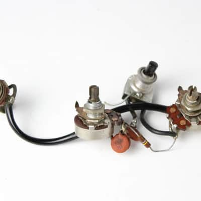 1966 Vintage Gibson EB-0/EB-2/EB-3 Bass Pots Wiring Harness w/Input Jack USA 1960s image 6