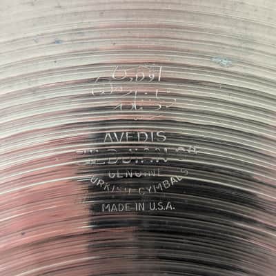 Zildjian Avedis light hi-hats 1970s image 5