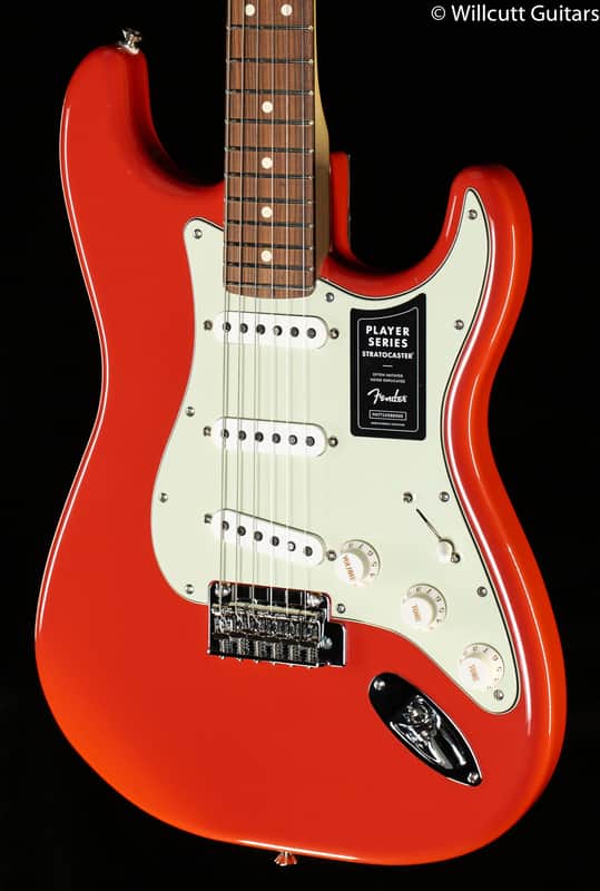 Fender LTD Player Stratocaster Pau Ferro Fiesta Red (662) image 1