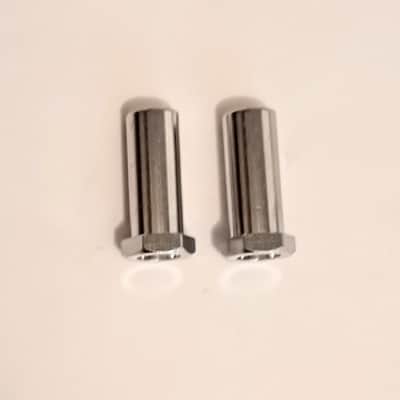 DW TP 30 LONG SWIVEL NUTS PAIR (2 INCLUDED) - CHROME - FREE SHIP TO C-USA! image 2