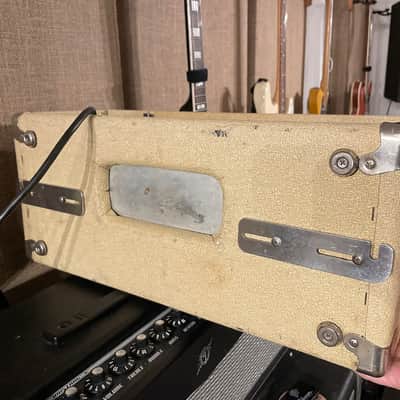 63’ Serviced Fender Bassman 6G6-A/B Brownface 50-Watt Guitar Head & cab Blonde - recapped feb 2024 by Andy Fuchs! image 19