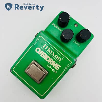 Maxon OD-808 OverDrive Made in Japan 1980s Vintage Guitar Effect Pedal image 1