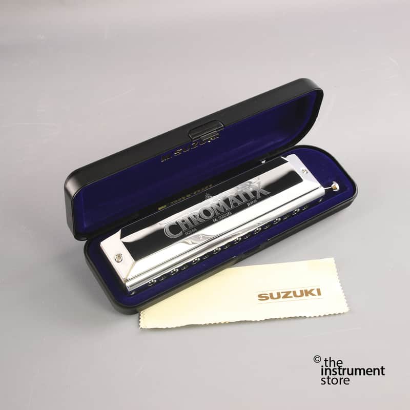 Suzuki SCX-64-C Chromatix 16-Hole Harmonica - Key of C image 1