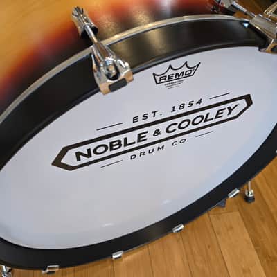 Drum Kits - Noble & Cooley 16x22 8x13 14x16 Horizon Series Drum Kit (Vintage Sunburst Satin) image 7