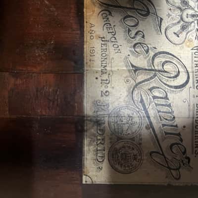 1911 JOSE RAMIREZ Fabricated in Madrid - French Polish image 11