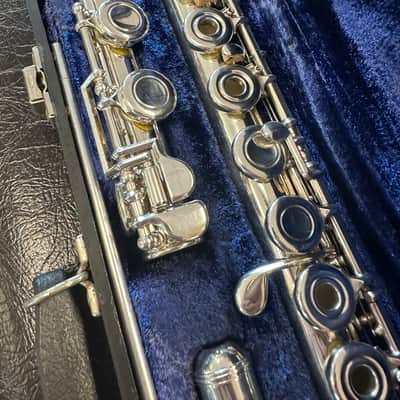 Armstrong 103 Open Hole Flute (Inline G) 1979 - Silver image 4