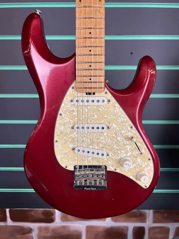 Music Man Silhouette Special Candy Apple Red 1996 Refinished