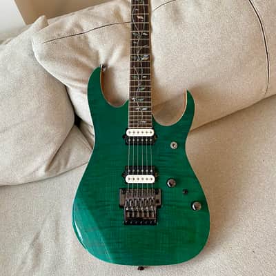 Ibanez RG8520-GE J. Custom with Ebony Fretboard 2019 - Present - Green Emerald image 4