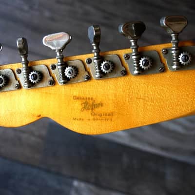 Hofner 171 Thinline 1972 Dark Brown Sunburst image 6
