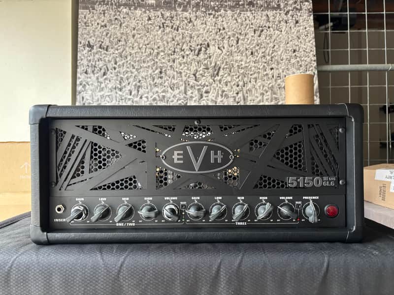 EVH 5150 III 50S 6L6 3-Channel 50-Watt Guitar Amp Head 2020 - Present - Stealth Black image 1