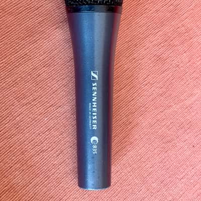 Sennheiser e835 Handheld Cardioid Dynamic Vocal Microphone 1998 - Present - Dark Grey image 1