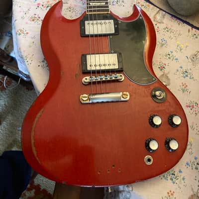 Gibson '61 SG / Les Paul Reissue with Deluxe Vibrola 1999 - 2002 - Heritage Cherry image 1