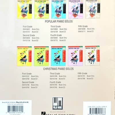 Christmas Piano Solos - 5th Grade - with CD image 4