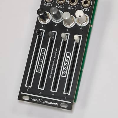 Cereal Instruments Resolution Faderbank Quad Precision Faders Eurorack image 1