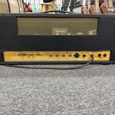 Marshall JMP MK II Super Lead 2-Channel 100-Watt Guitar Amp Head 1974 - Black image 4