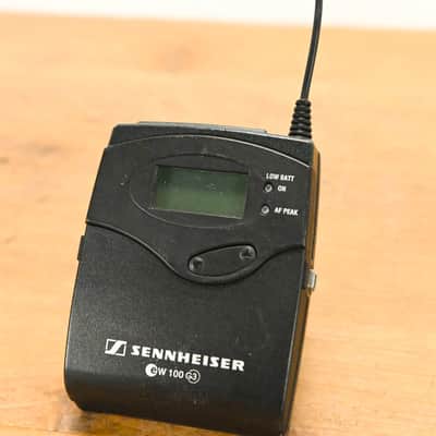 Sennheiser ew 100 G3 Bodypack Wireless System - A Range NO POWER SUPPLY CG01YQR image 10