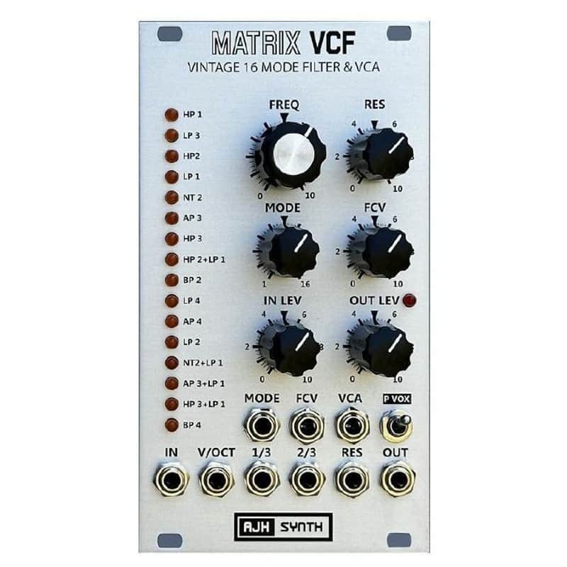 AJH Synth AJH Synth Matrix VCF 16 Mode Filter & VCA Module…