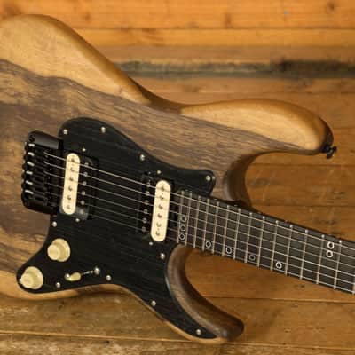 Schecter Sun Valley Super Shredder Exotic HT Black Limba - Ebony - Natural Satin - Hardtail image 5