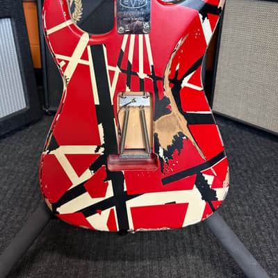 EVH Striped Series "Frankenstein™" electric guitar, Frankie - Open Box image 4