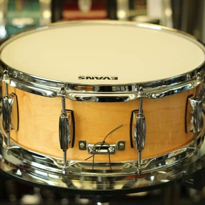 Edg Drumworks Custom Maple 10 Lug 14" x 5.5" Snare Drum - Maryville Natural Maple image 3