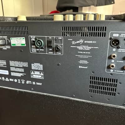 Fender Rumble Stage 800 2x10" 800-Watt Modeling Bass Combo 2018 - Present - Black image 8