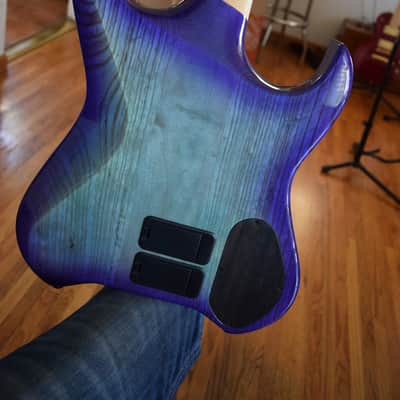 Kiesel Vader Bass , left handed 4 string model , Beautiful specimen, Ash body image 5