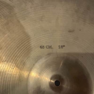 Sabian 18" AA Medium Thin Crash Cymbal 1985 - 1999 - Natural image 4