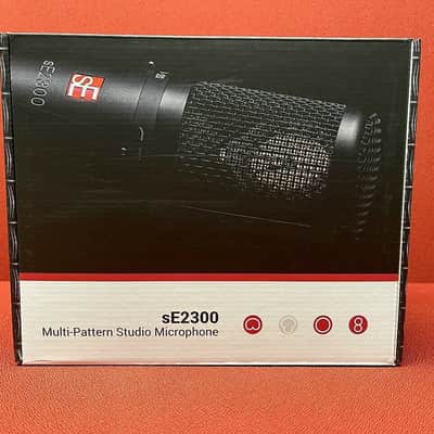 sE Electronics sE2300 Large Diaphragm Multipattern Condenser Microphone - MINT-IN-BOX!! -ships FREE! image 3