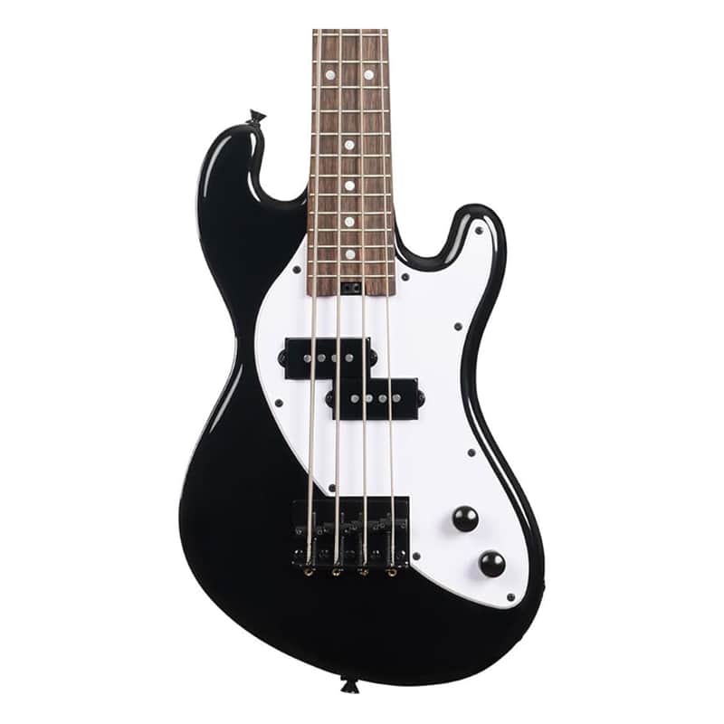 Kala Ubass SB-BK-FS - 4-String Ukulele, Right, Black image 1