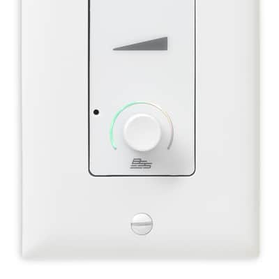 BSS EC-V Ethernet Controller with Volume Control - White - Works with Crown DCI image 1