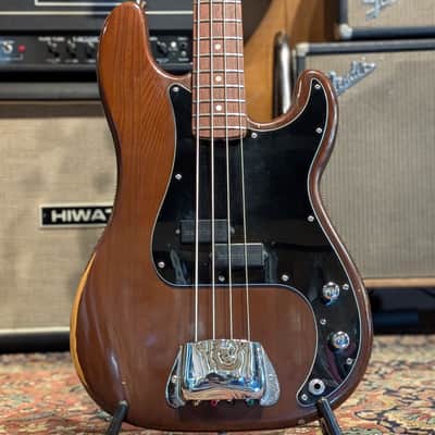 Fender Precision Bass with Rosewood Fretboard 1977 - 1978 - Mocha Brown image 1