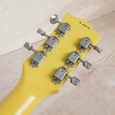 Greco EGS56-65 Mod MIJ Vintage 1988 TV Yellow Special Vintage Japan w/ Gig Bag image 5