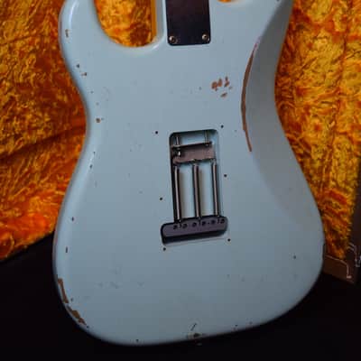 Fender Stratocaster Custom Shop Relic 2017 - sonic blue image 3