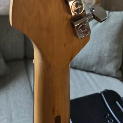 Rare 1990 US Fender Squire Stratocaster N9 Series and Custom Shop Hardcase- Read image 11