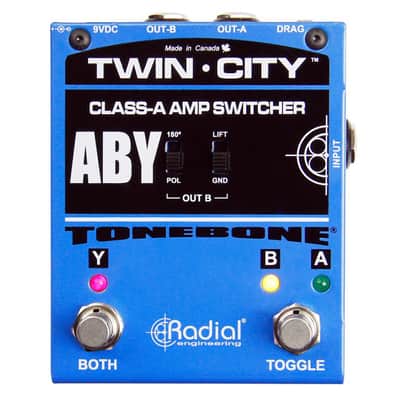 Radial Tonebone Twin-City Active ABY Amp Switcher