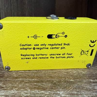 Xotic AC Booster With Box 2007 - 2020 - Yellow image 7