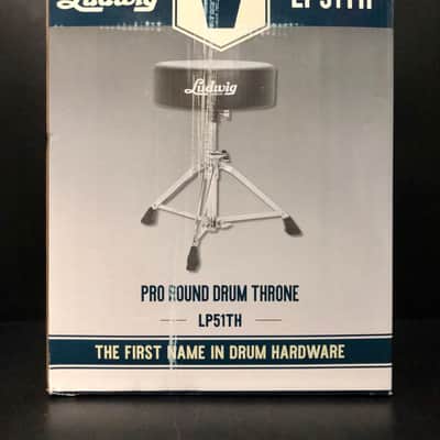Ludwig Pro Round Drum Throne - Black LP51TH image 6