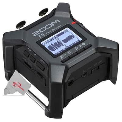 Zoom F3 2-Input / 2-Track Portable Field Recorder image 2