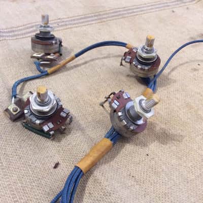 Vintage 1960 Guild Starfire Guitar Wiring Harness Complete SF-II, SF-III 1960's image 11
